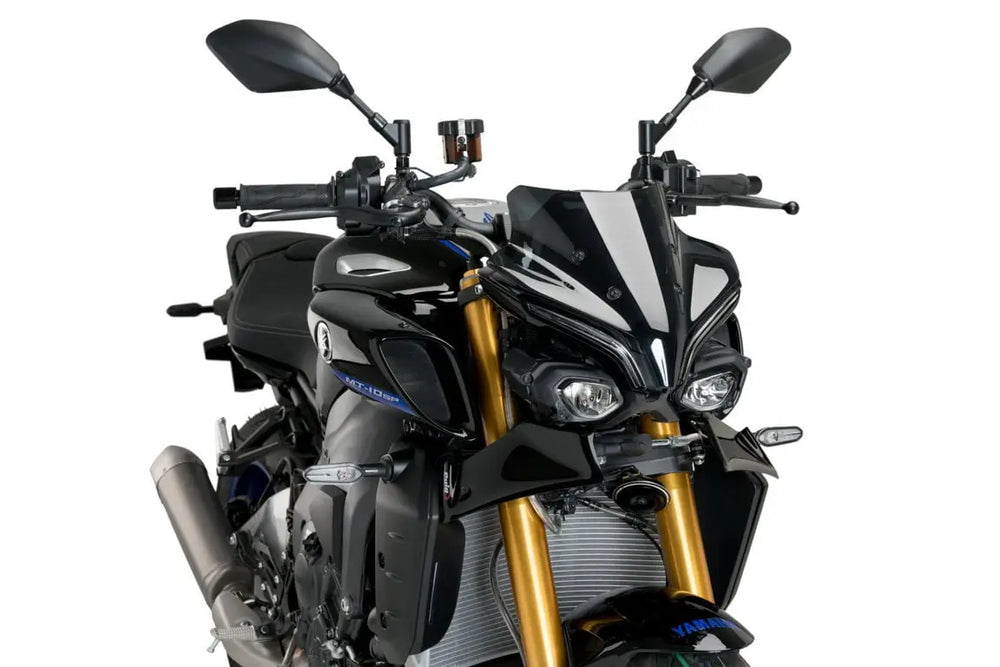 Ailerons frontaux PUIG DOWNFORCE | YAMAHA MT-10 (2022+) – vue 3