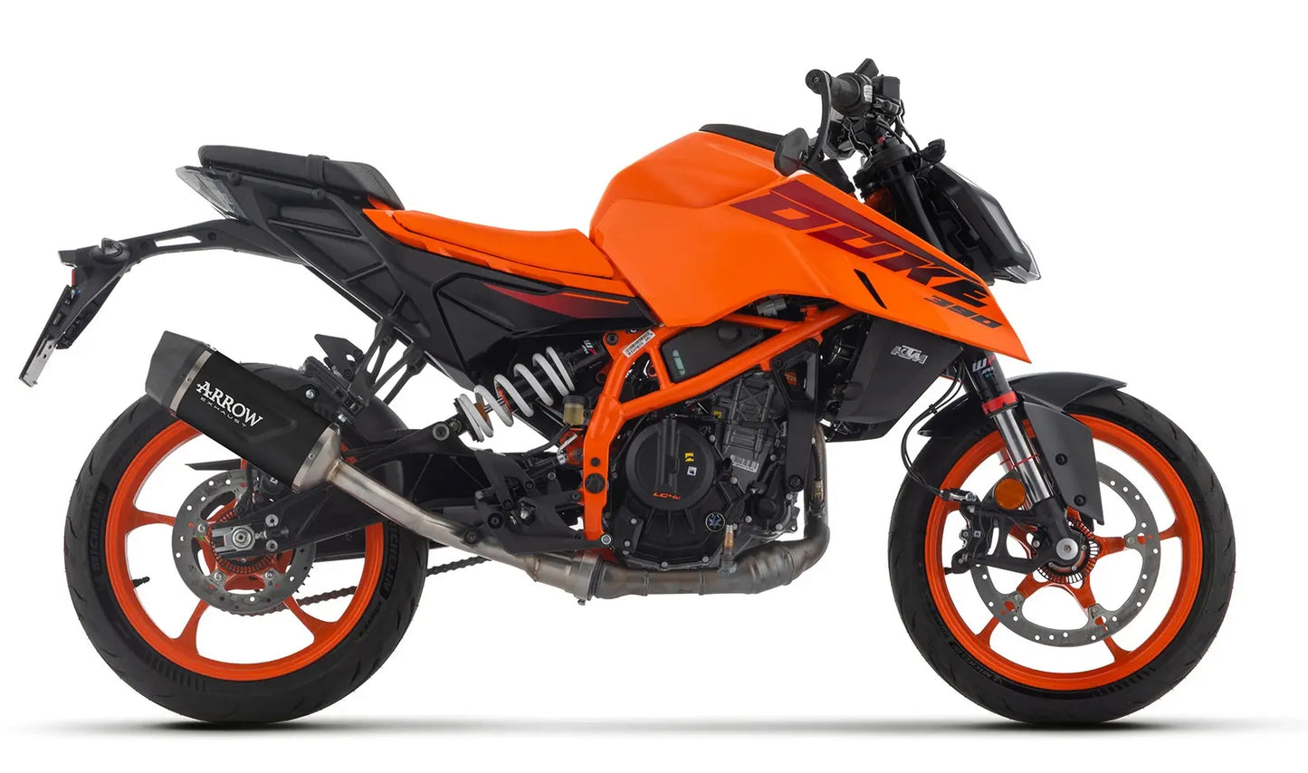 ARROW INDY RACE EVO DARK silencer | KTM 125/390 DUKE (2024+)