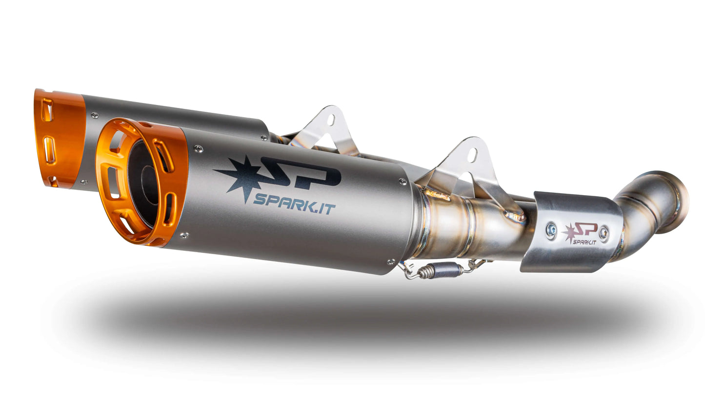 SPARK DYNO ORANGE “approved” silencer | KTM DUKE 790 / 890 / 890 R
