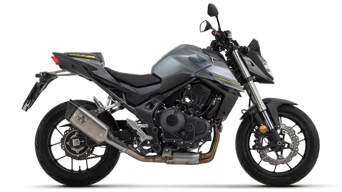 Silencieux "Homologué" ARROW PISTA DARK | HONDA CB 750 HORNET - GEN PERFORMANCE