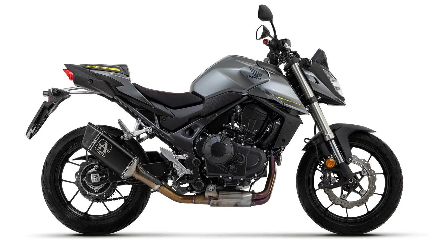 Silencieux "Homologué" ARROW PISTA DARK | HONDA CB 750 HORNET - GEN PERFORMANCE