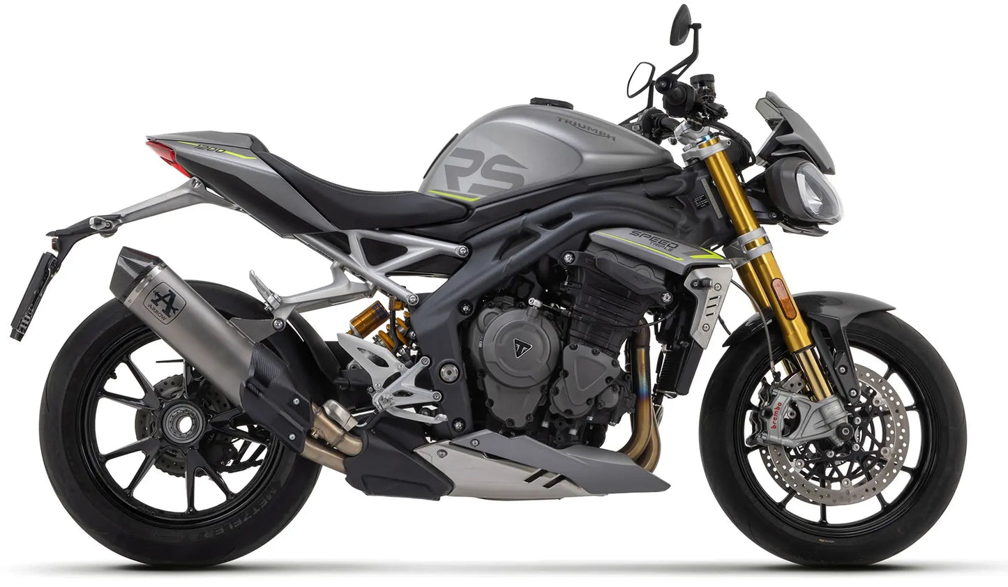Silencieux "Homologué" ARROW RACE TECH | TRIUMPH SPEED TRIPLE 1200 RS / RR
