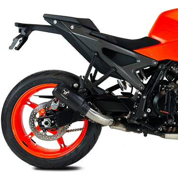 IXRACE MK2 SCHWARZER „Zugelassener“ Schalldämpfer für KTM DUKE 990 / R