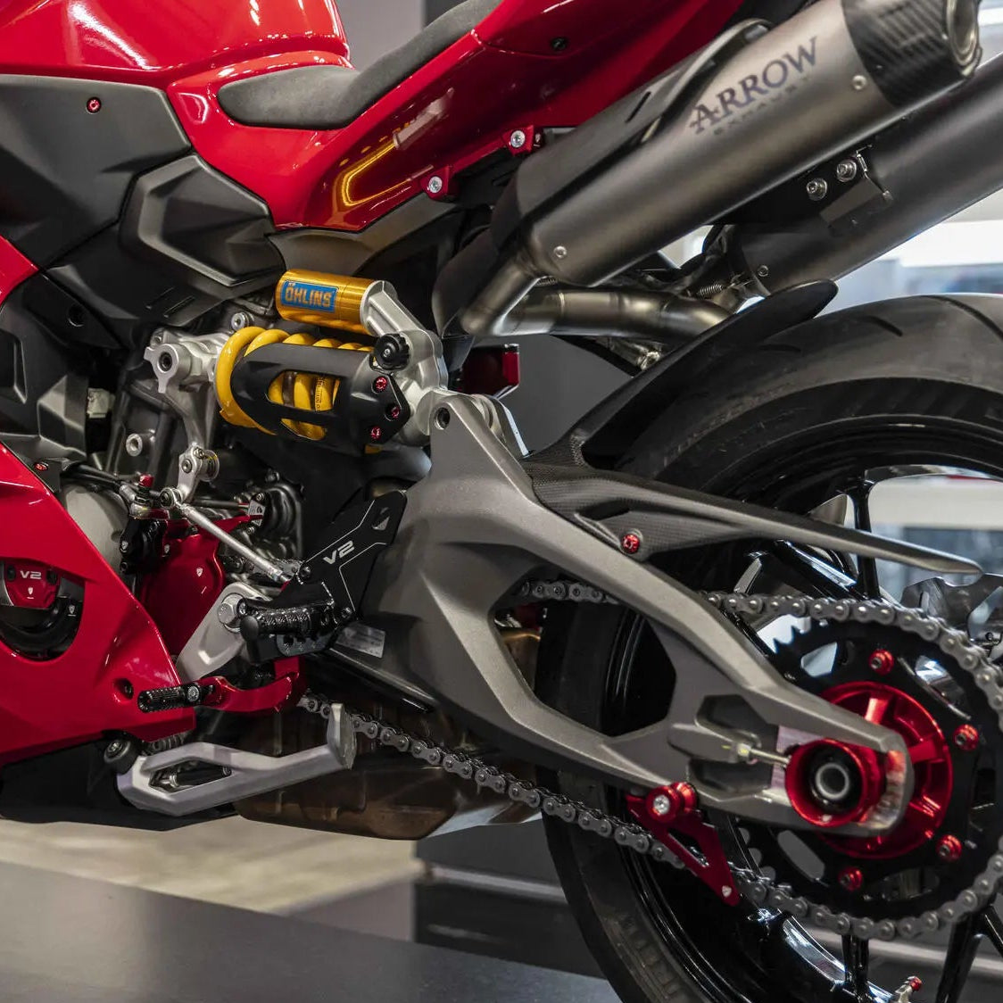 Kit Suppression Repose-Pieds Passager CNC RACING | DUCATI PANIGALE V2 / S (2025+)