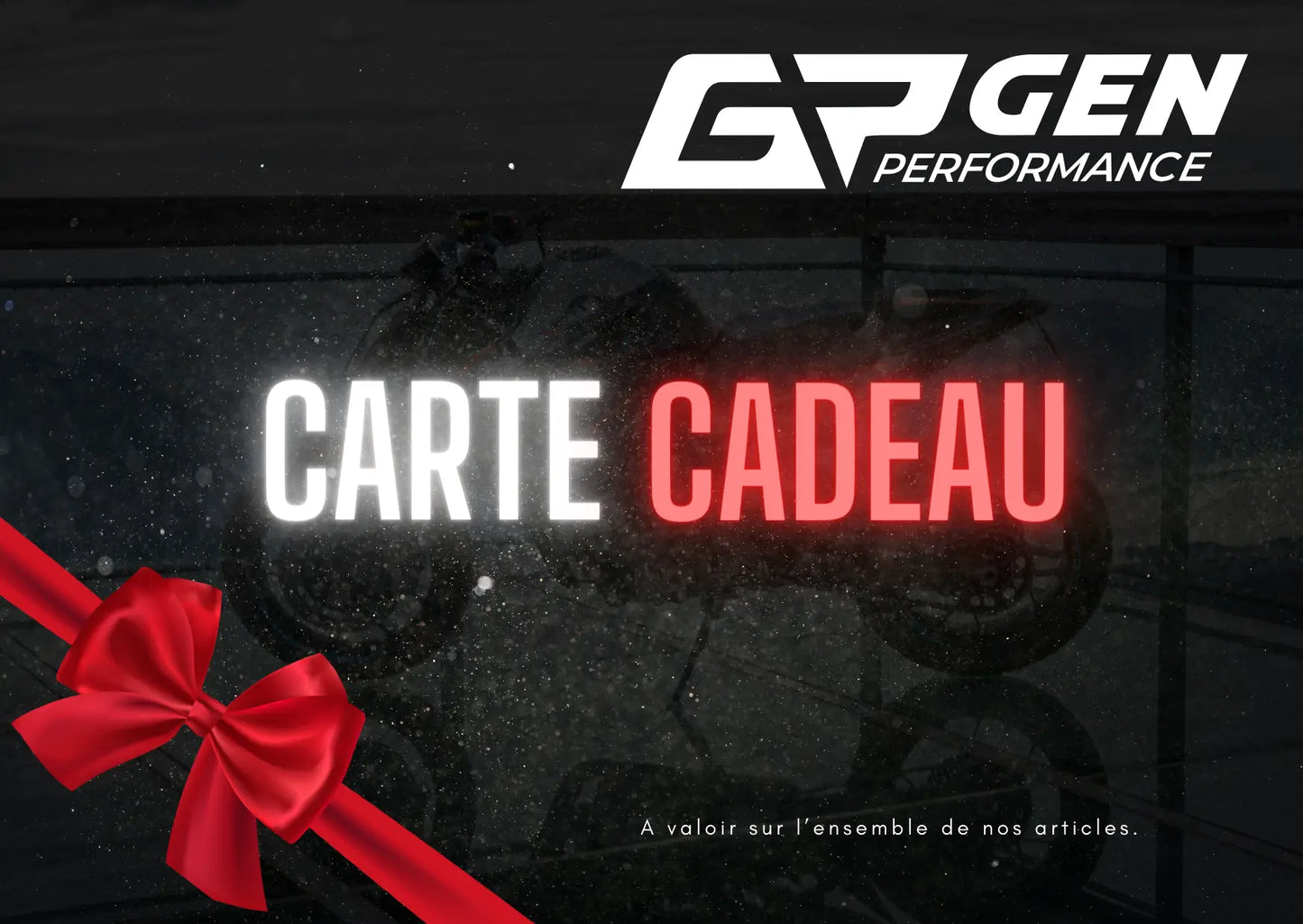 Carte Cadeau GEN PERFORMANCE