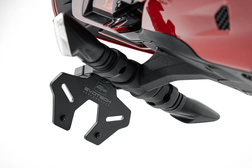 EVOTECH Short License Plate Holder | DUCATI STREETFIGHTER V4 / S (2025+)