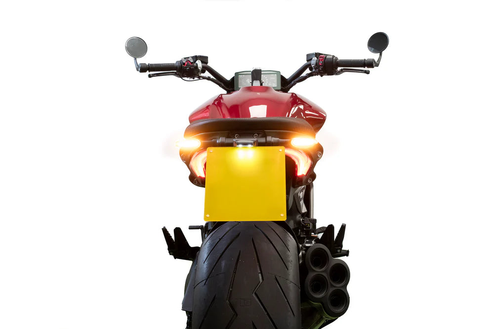 Support de Plaque Court EVOTECH | DUCATI XDIAVEL V4 (2025+)