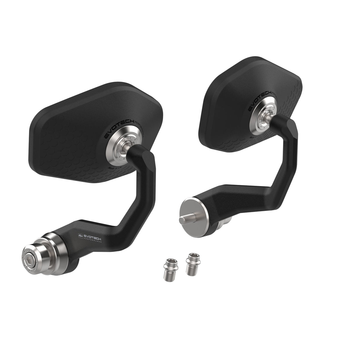 Paire de rétroviseurs embouts de guidon Sport EVOTECH pour YAMAHA TRACER 9