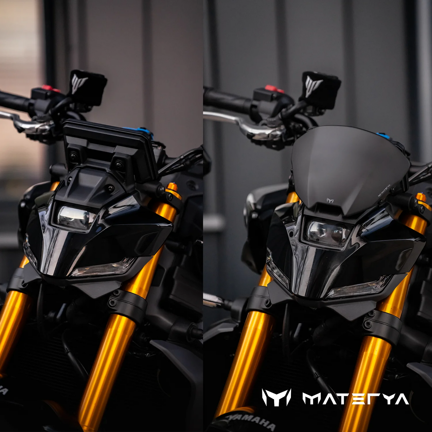 MATERYA Windscreen | YAMAHA MT09 (2024+)