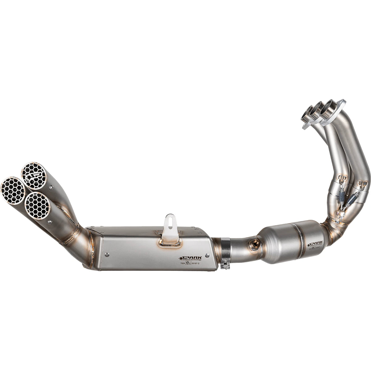 Ligne complète SPARK TRIADE Homologuée pour YAMAHA TRACER 9 / GT / GT+ (2025+) - vue 4