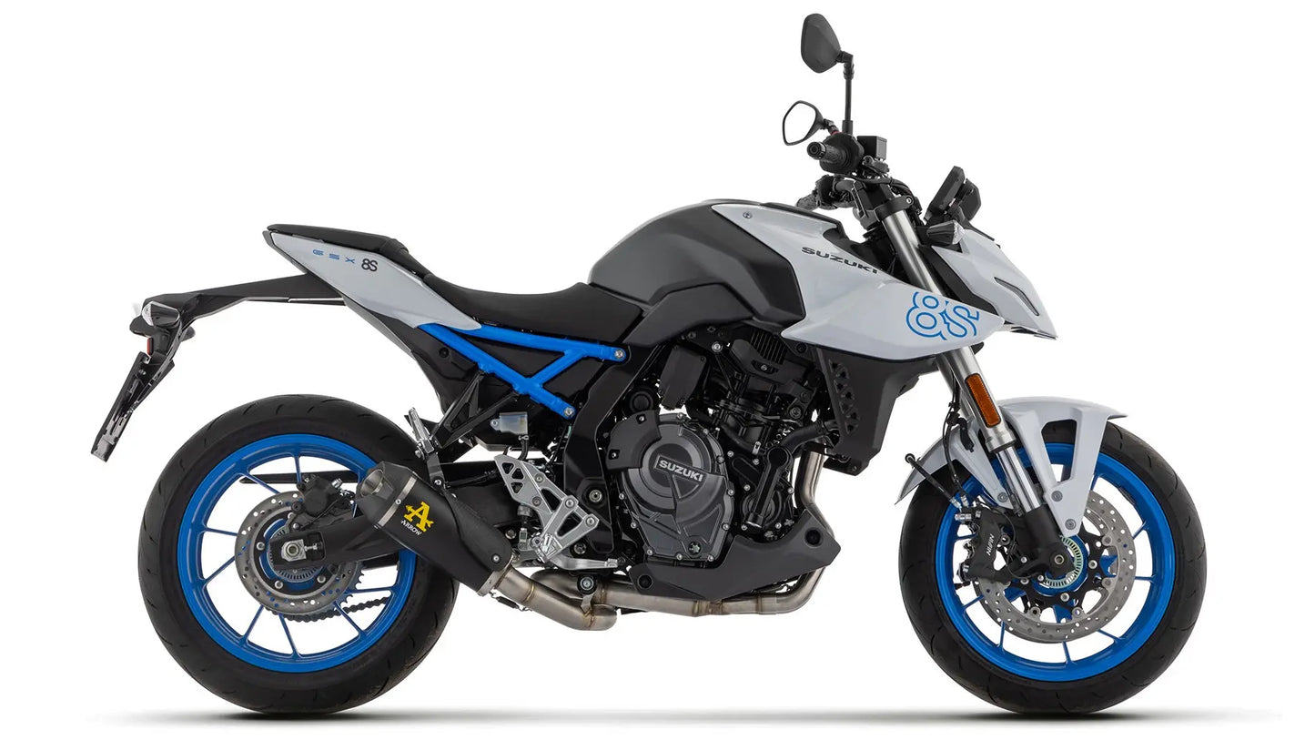 Complete “Approved” line ARROW INDY RACE DARK | SUZUKI GSX-8S/R