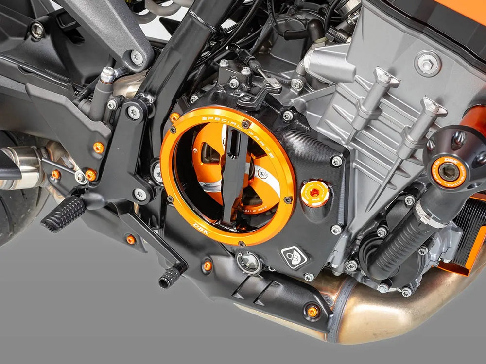 Couvercle Embrayage Transparent DUCABIKE | KTM 990 DUKE (2024+) – vue 3