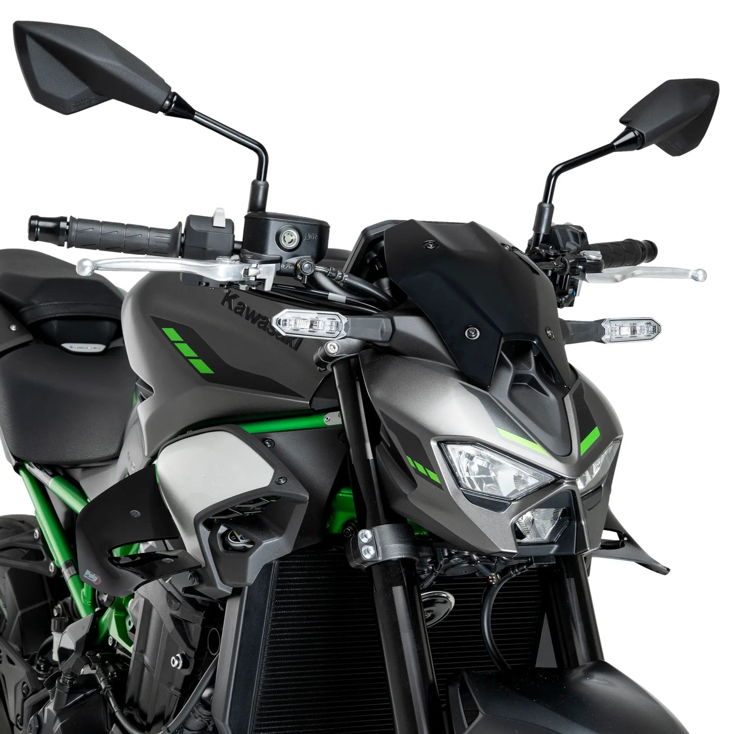 Ailerons Latéraux D12 PUIG | KAWASAKI Z900 / SE (2025+)