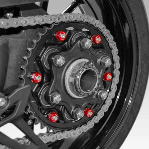 Kit d'Écrous de Couronne DUCABIKE | TRIUMPH SPEED TRIPLE 1200 RS / RR / RX