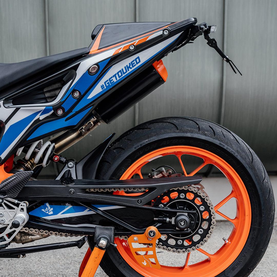 Support de plaque court "SIMPLE" BAGOROS PERFORMANCE | KTM DUKE 790 / 890 / 890 R - GEN PERFORMANCE