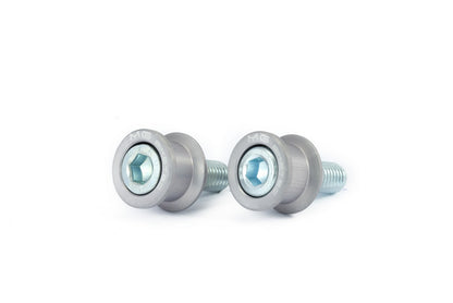 Paire de diabolos MG BIKETEC argent mat