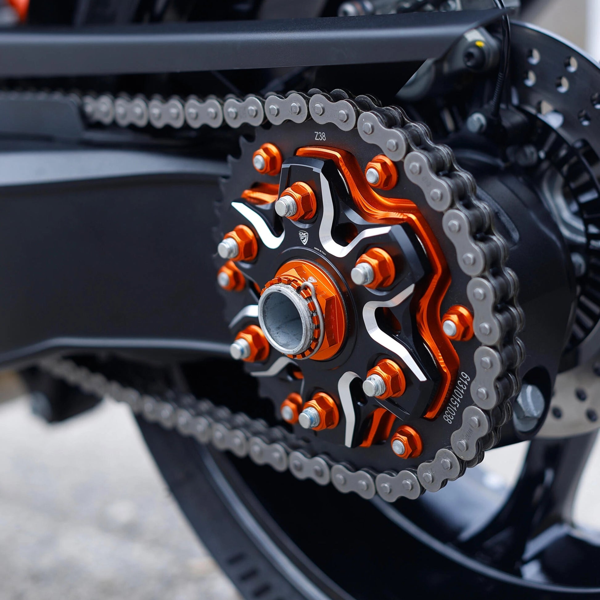 ktm fahrrad kette CNC Racing Kettenradträger