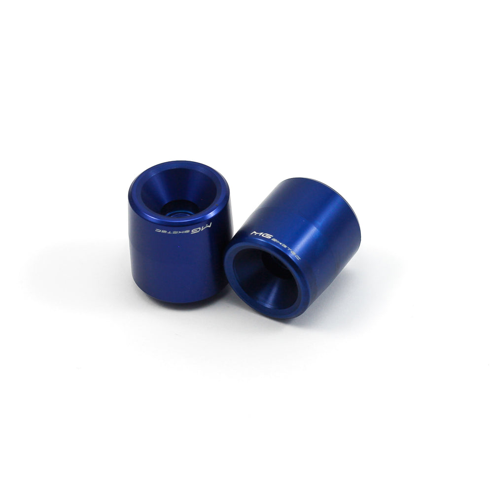 Embouts de guidon Bleu MG BIKETEC pour YAMAHA R7 (2026+)