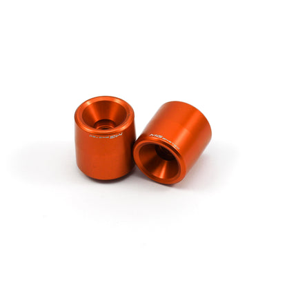 Embouts de guidon Orange MG BIKETEC pour YAMAHA R7 (2026+)