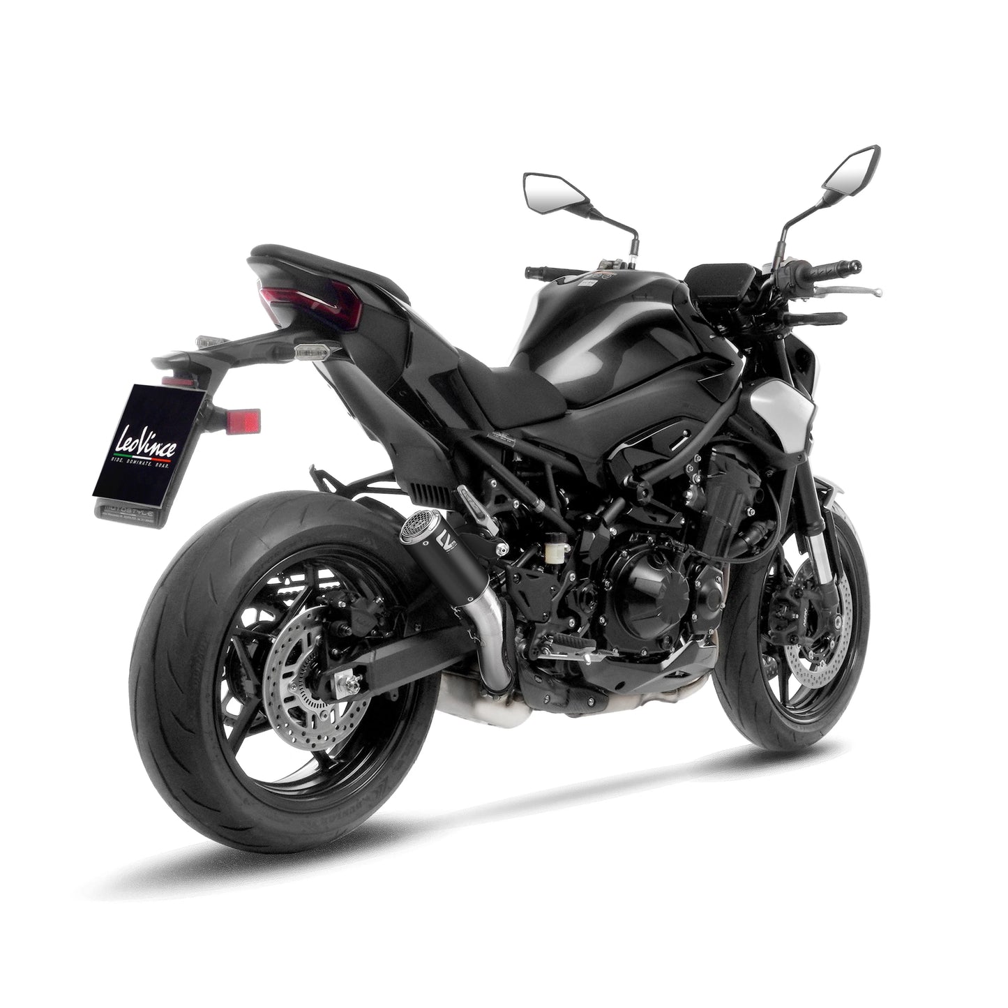 LEOVINCE LV CORSA S BLACK EDITION "Approved" Silencer | KAWASAKI Z900 / SE (2025+)