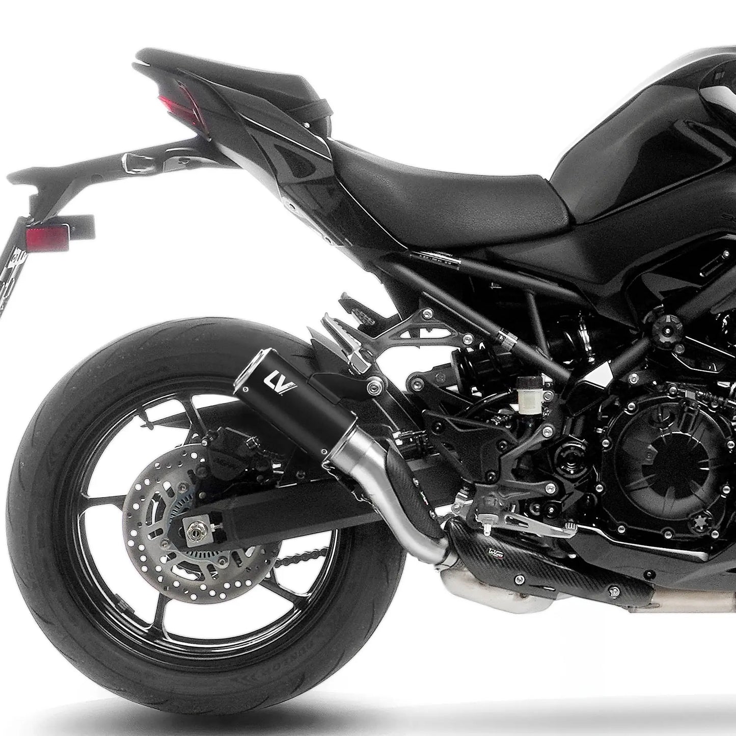 LEOVINCE LV CORSA S BLACK EDITION "Approved" Silencer | KAWASAKI Z900 / SE (2025+)