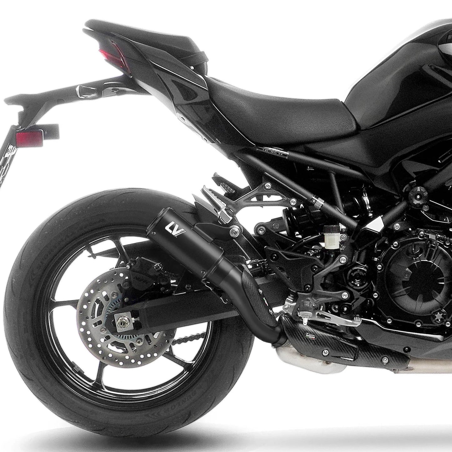 LEOVINCE LV CORSA S FULL BLACK "Approved" Silencer | KAWASAKI Z900 / SE (2025+)