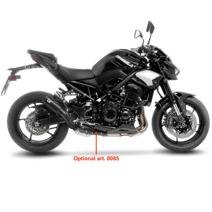 LEOVINCE LV CORSA S FULL BLACK "Approved" Silencer | KAWASAKI Z900 / SE (2025+)