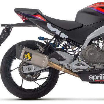 Complete "Approved" line ARROW PISTA TITANIUM for APRILIA RS 457