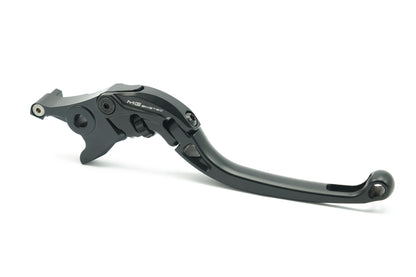 Levier de frein long MG BIKETEC noir avec molette noire