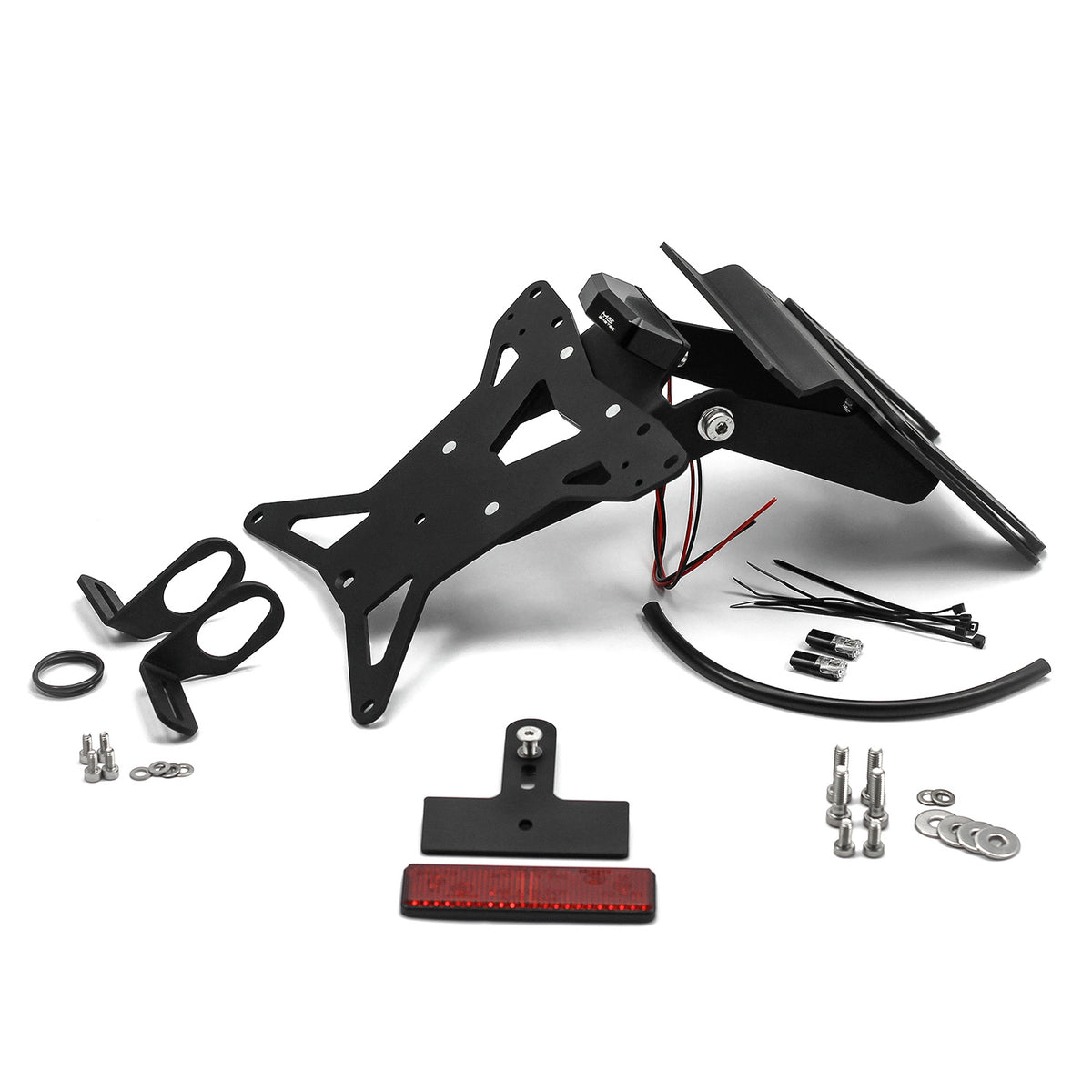Support de plaque court MG BIKETEC pour YAMAHA TENERE 700 (2025+) - vue 3