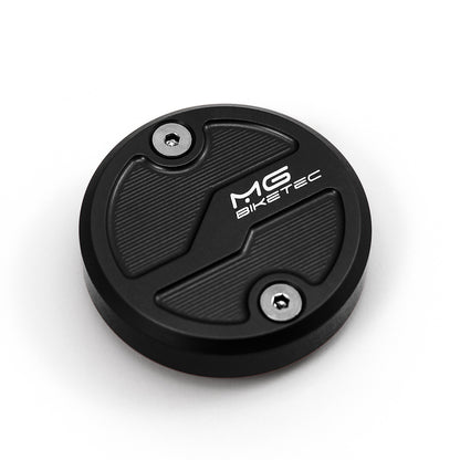 Couvercle de réservoir de frein avant MG BIKETEC pour KTM 990 RC R (2026+) - finition noire
