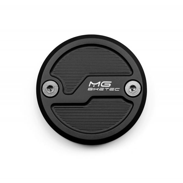 Couvercle de réservoir de frein avant MG BIKETEC noir