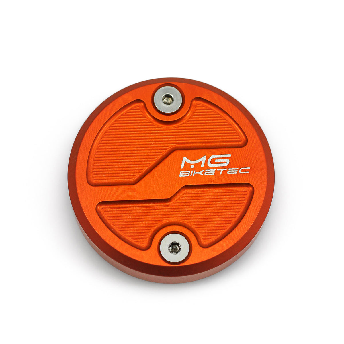 Couvercle de réservoir de frein avant MG BIKETEC pour KTM 990 RC R (2026+) - finition orange
