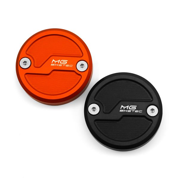 Couvercle de réservoir de frein avant MG BIKETEC - détail