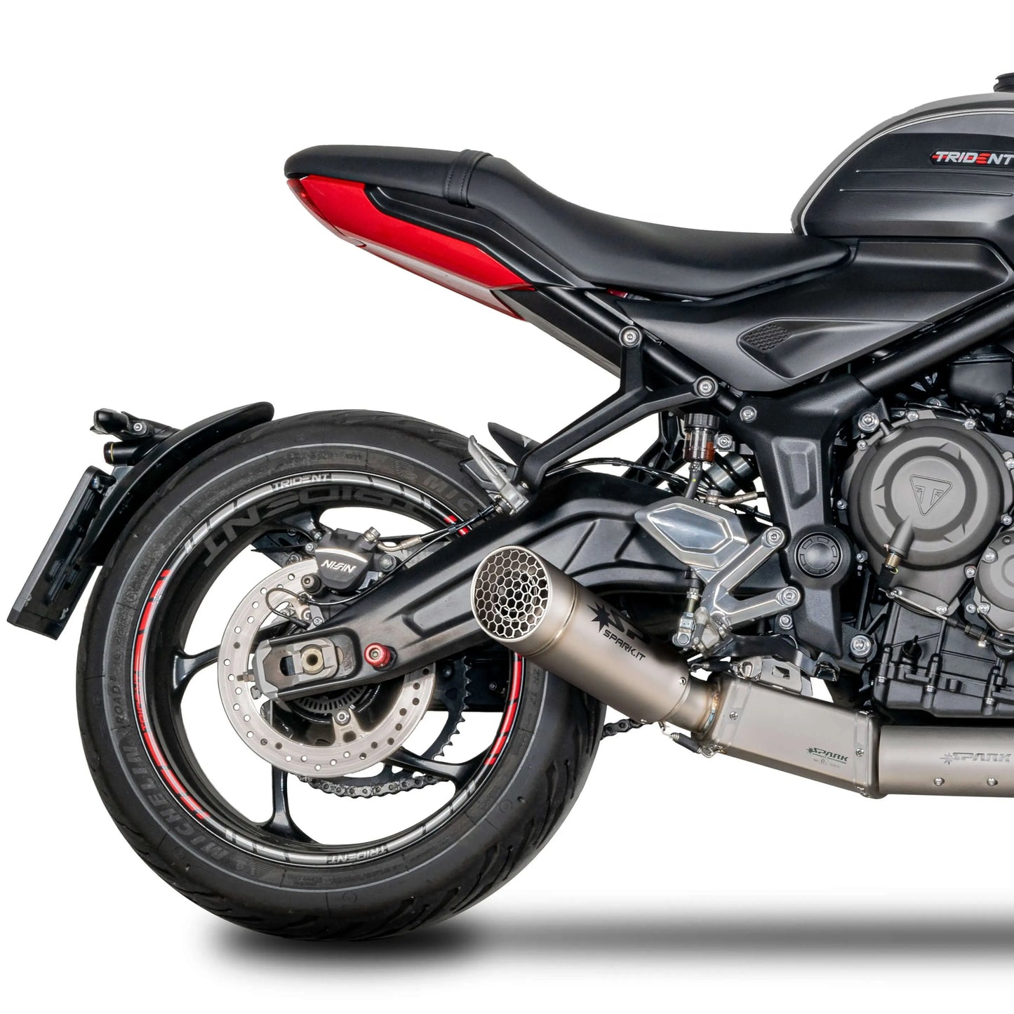 Ligne complète "Homologuée" SPARK GRID-O | TRIUMPH TRIDENT 660