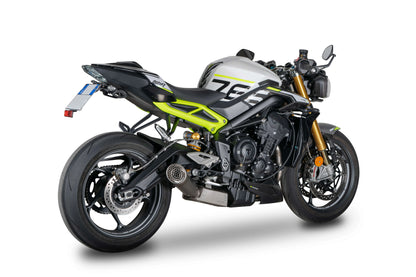 Ligne complète "Homologuée" SPARK GRID-O | TRIUMPH STREET TRIPLE 765 RS (2023+)