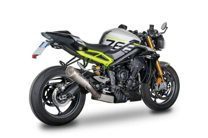 Ligne complète "Homologuée" SPARK LATERAL GRID-O  | TRIUMPH STREET TRIPLE 765 RS (2023+)