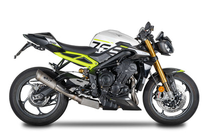 Ligne complète "Homologuée" SPARK LATERAL GRID-O  | TRIUMPH STREET TRIPLE 765 RS (2023+)