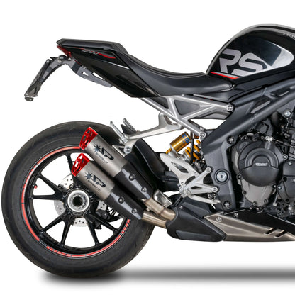 Approved” SPARK DYNO RED silencer | TRIUMPH SPEED TRIPLE 1200 RS Approved” SPARK DYNO RED silencer | TRIUMPH SPEED TRIPLE 1200 RS