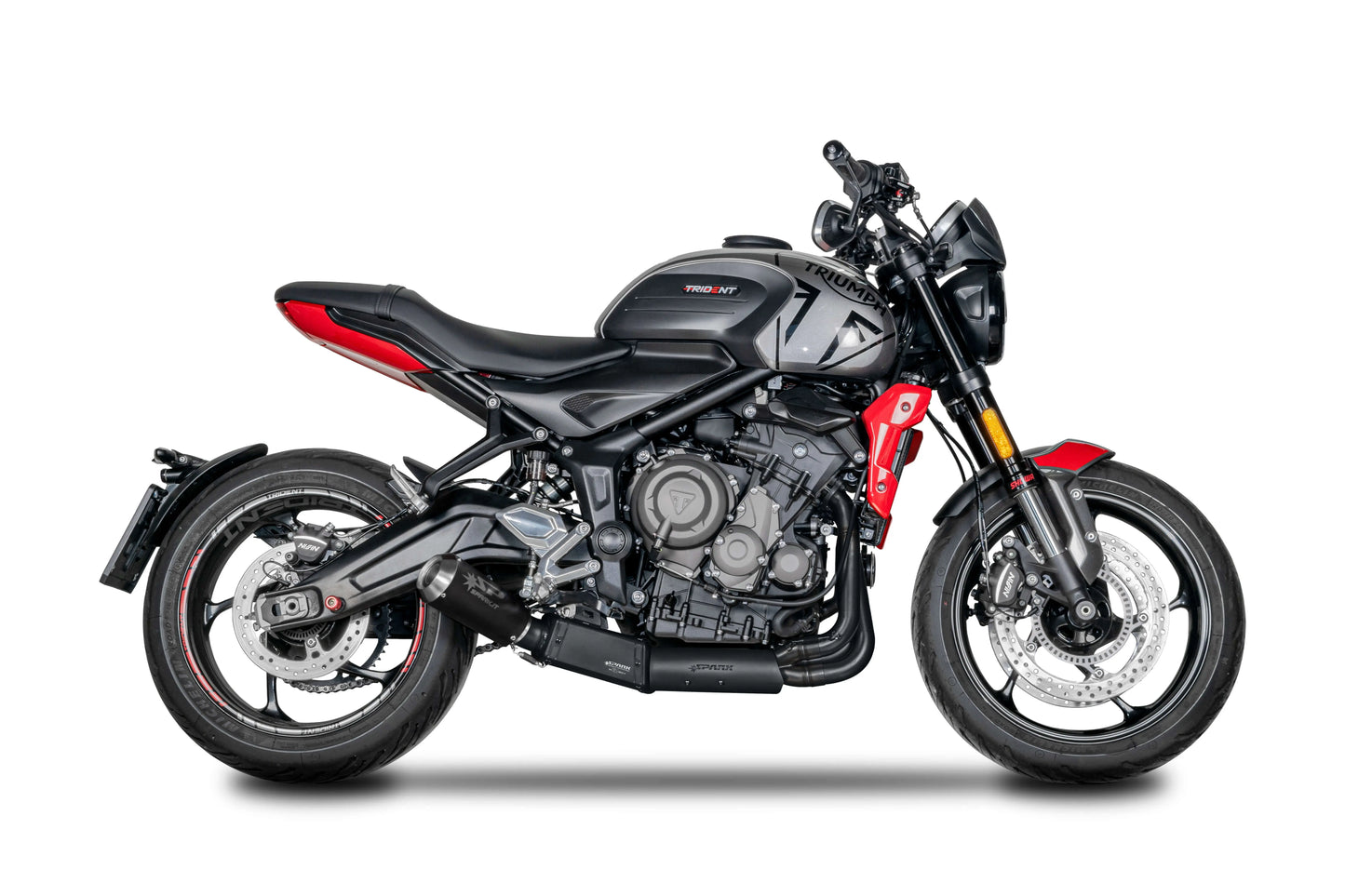 Ligne complète "Homologuée" SPARK MOTO-GP "BLACK SERIES" | TRIUMPH TRIDENT 660