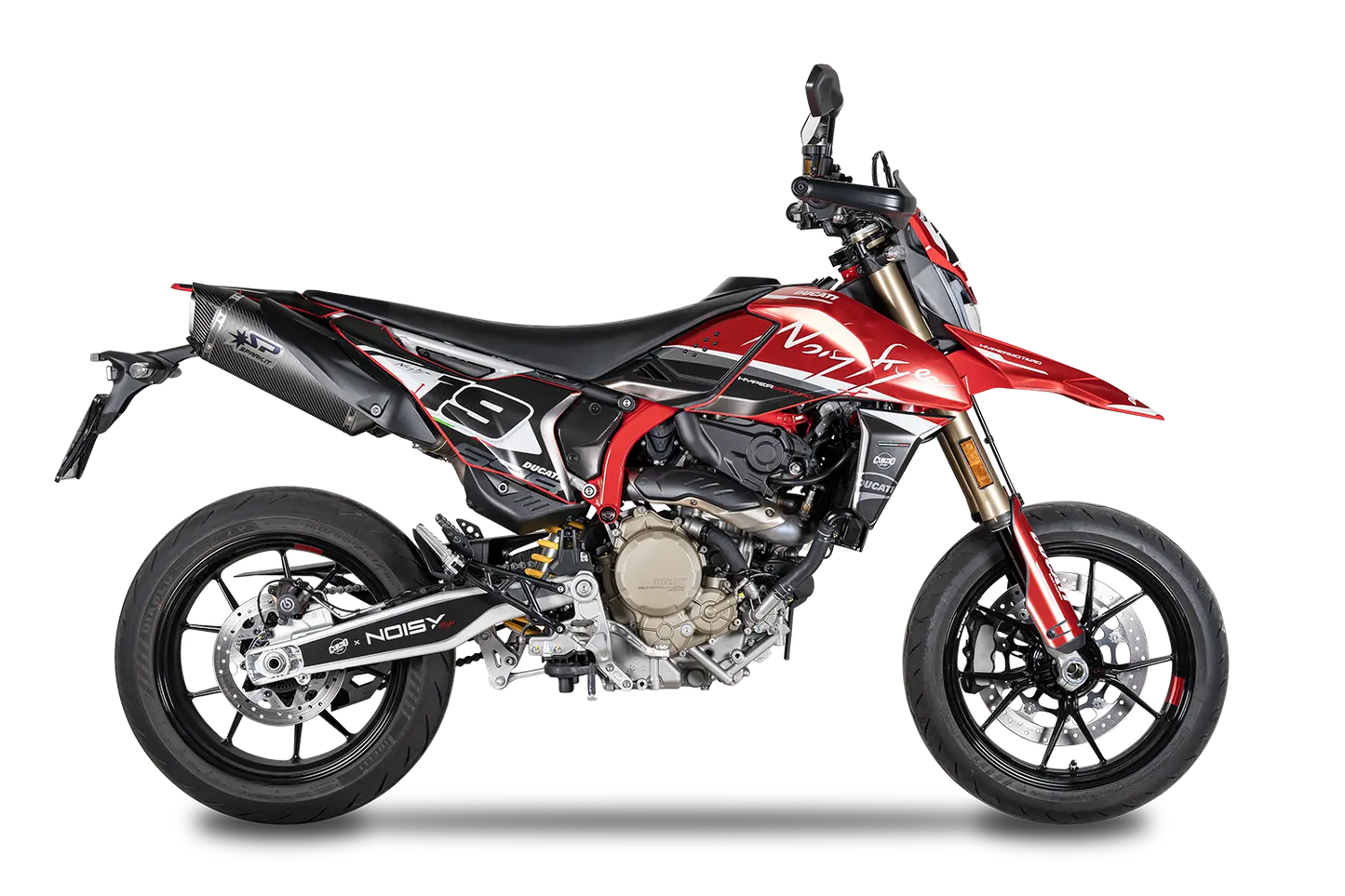 Silencieux "Homologués" SPARK FORCE EVO CARBONE | DUCATI HYPERMOTARD 698 MONO / RVE