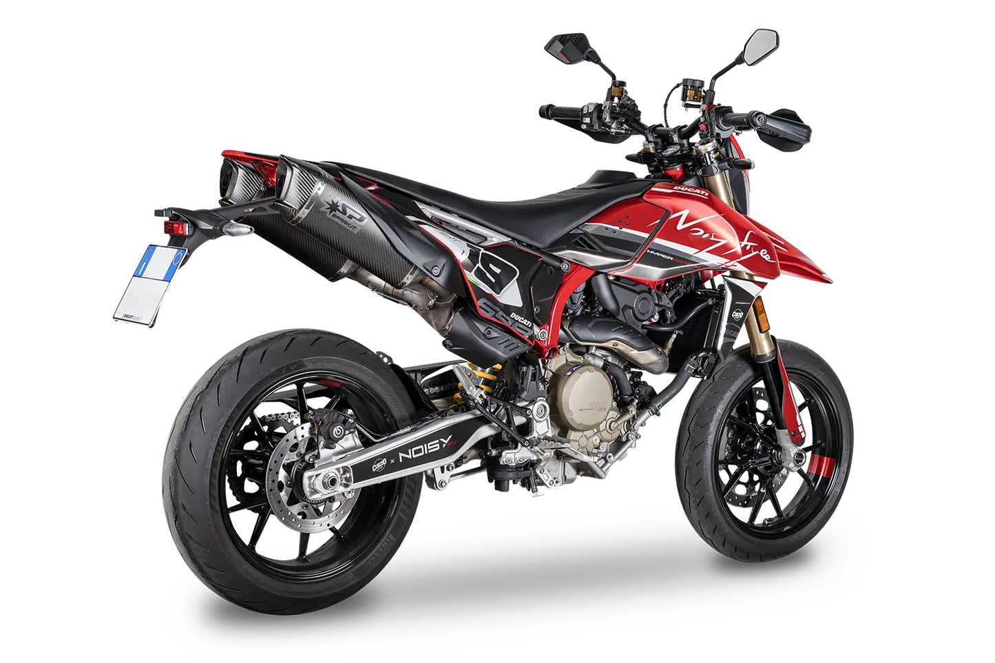 Silencieux "Homologués" SPARK FORCE EVO CARBONE | DUCATI HYPERMOTARD 698 MONO / RVE