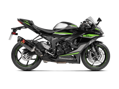 Support de Silencieux en Carbone AKRAPOVIC | KAWASAKI NINJA ZX-6R (2024+)