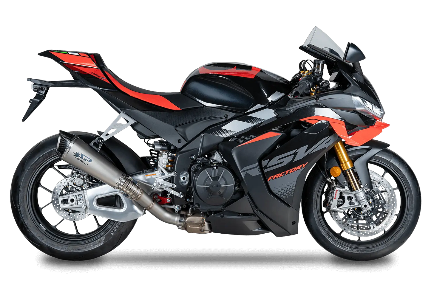 Silencieux "Racing" SPARK KONIX EVO | APRILIA RSV4 1100 & TUONO V4 1100 (2025+)