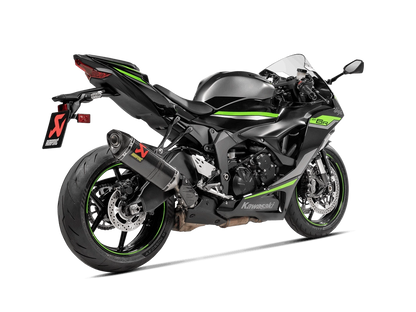 Support de Silencieux en Carbone AKRAPOVIC | KAWASAKI NINJA ZX-6R (2024+)