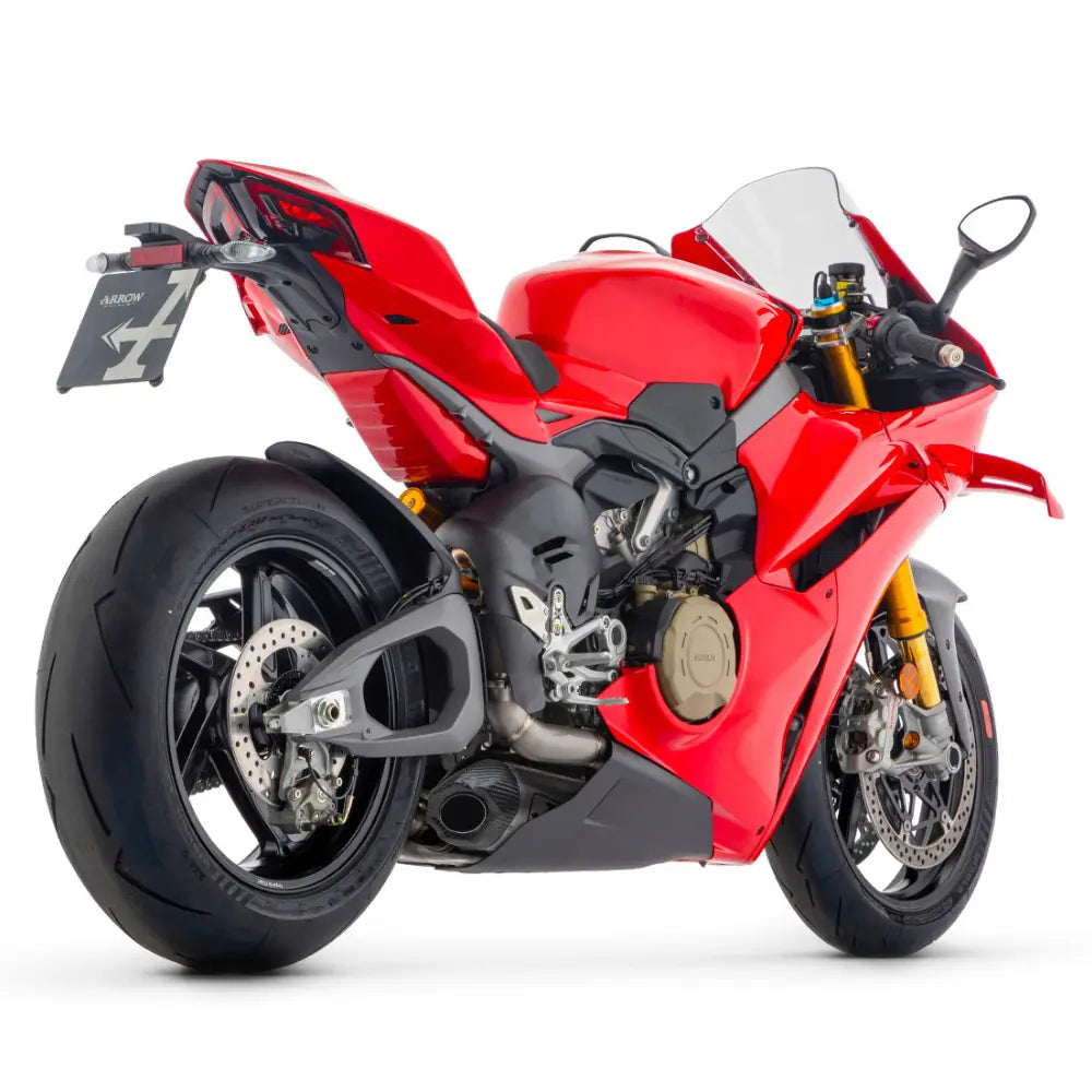 Demi-ligne "Racing" ARROW WORKS TITANE | DUCATI PANIGALE V4 (2025+)