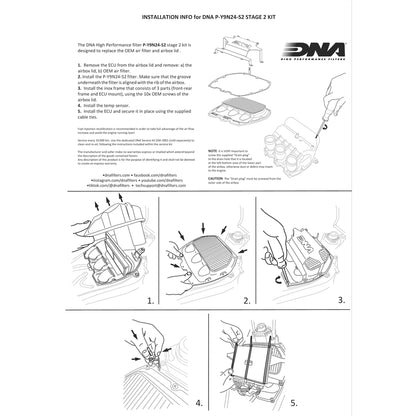 Kit Stage 2 DNA P-Y9N24-S2 pour YAMAHA TRACER 9