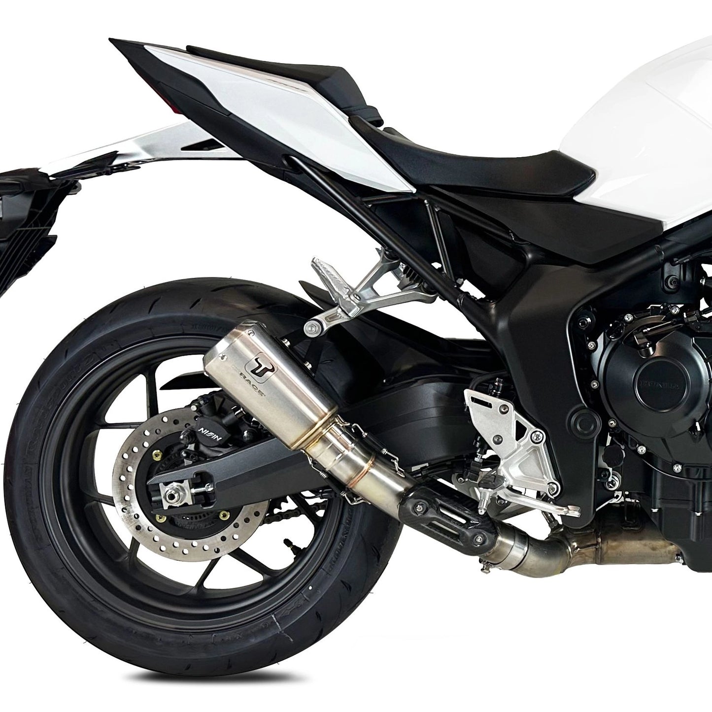 IXRACE MK2 Stainless Steel "Approved" Silencer | HONDA CB1000 HORNET (2025+)