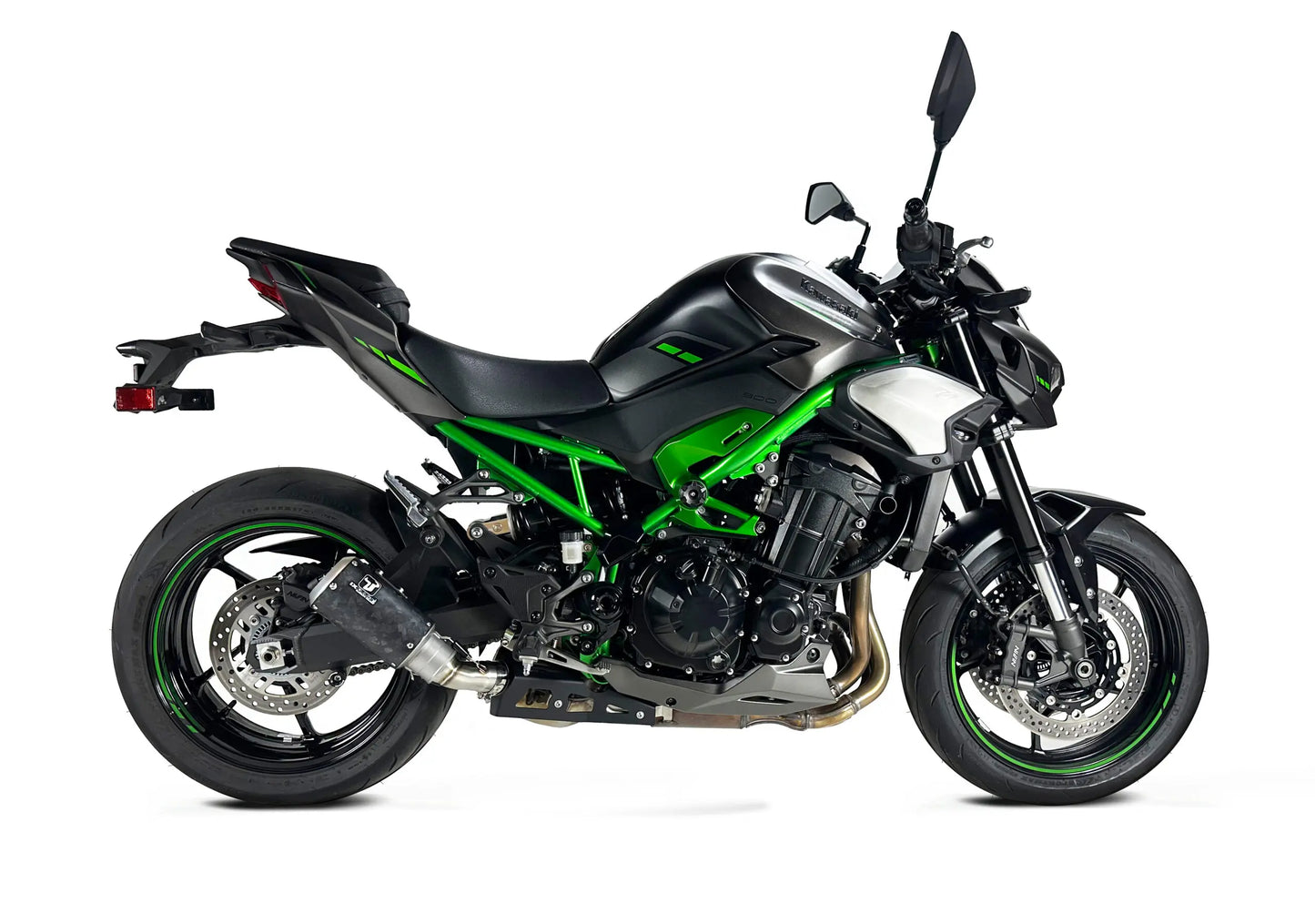 Silencieux "Homologué" IXRACE MK2 CARBONE FORGED | KAWASAKI Z900 / SE (2025+)