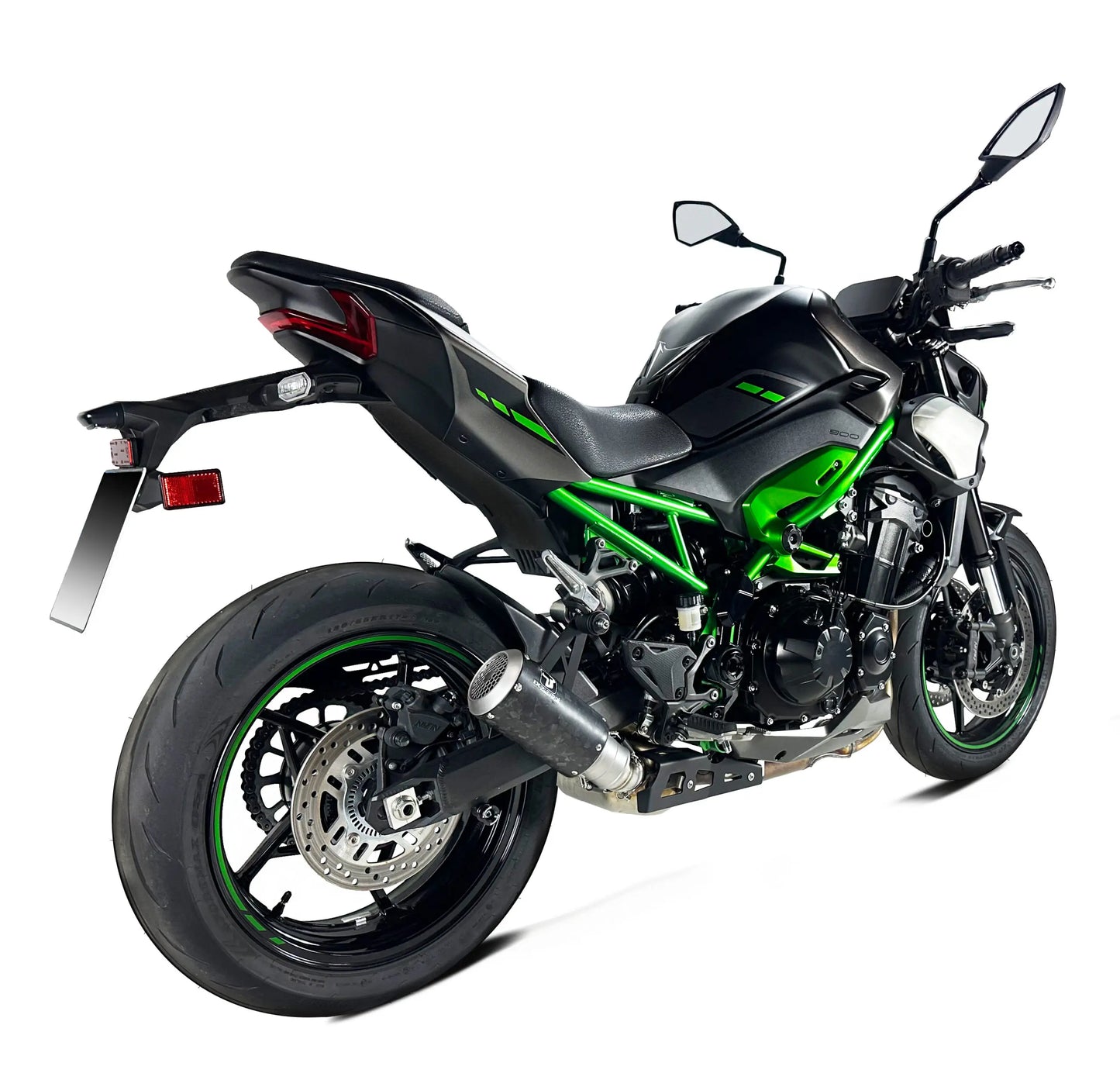 Silencieux "Homologué" IXRACE MK2 CARBONE FORGED | KAWASAKI Z900 / SE (2025+)